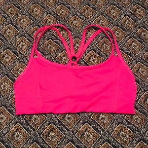 Hot pink Sports bra